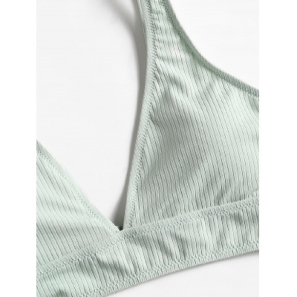 Padded Ribbed Bikini Set - Picture 3 of 4